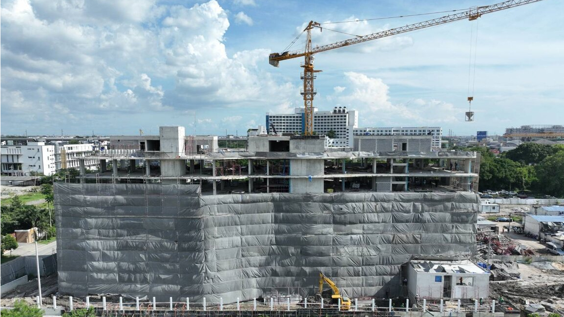 ความคืบหน้างานก่อสร้าง นครธน ลองไลฟ์ เซ็นเตอร์